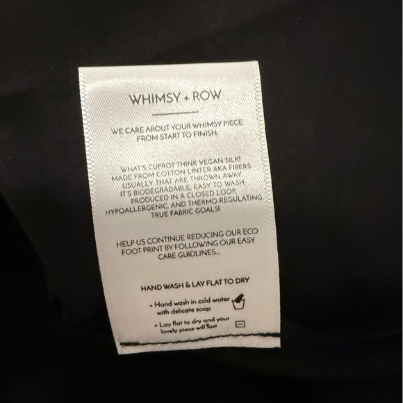 Whimsy + Row Freya Slip Dress in Black - Picture 9 of 9